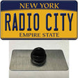 Radio City New York Novelty Metal Hat Pin