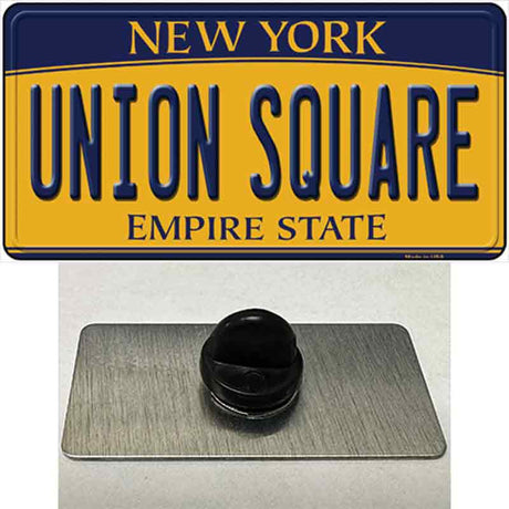 Union Square New York Novelty Metal Hat Pin