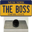 The Boss New York Novelty Metal Hat Pin