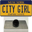 City Girl New York Novelty Metal Hat Pin