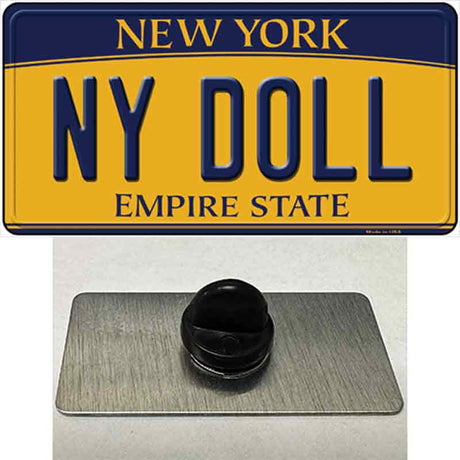 NY Doll New York Novelty Metal Hat Pin