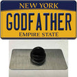 Godfather New York Novelty Metal Hat Pin