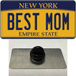 Best Mom New York Novelty Metal Hat Pin