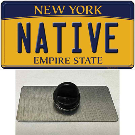 Native New York Novelty Metal Hat Pin