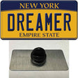 Dreamer New York Novelty Metal Hat Pin