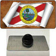 Florida Flag Scroll Novelty Metal Hat Pin