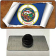 Minnesota Flag Scroll Novelty Metal Hat Pin