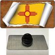 New Mexico Flag Scroll Novelty Metal Hat Pin