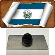 El Salvador Flag Scroll Novelty Metal Hat Pin