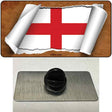 England Flag Scroll Novelty Metal Hat Pin