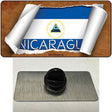 Nicaragua Flag Scroll Novelty Metal Hat Pin