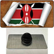 Kenya Flag Scroll Novelty Metal Hat Pin