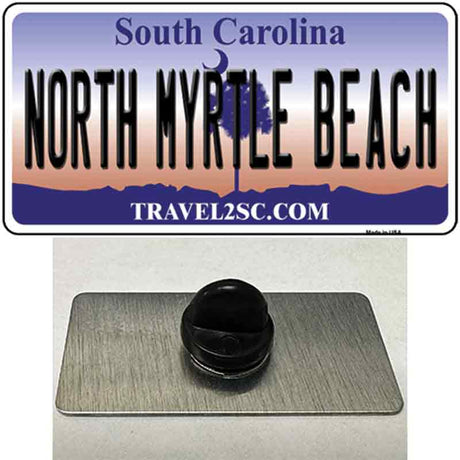 North Myrtle Beach South Carolina Novelty Metal Hat Pin