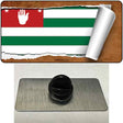 Abkhazia Flag Scroll Novelty Metal Hat Pin