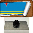 Aruba Flag Scroll Novelty Metal Hat Pin