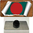 Bangladesh Flag Scroll Novelty Metal Hat Pin