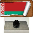 Belarus Flag Scroll Novelty Metal Hat Pin