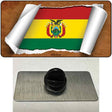 Bolivia Flag Scroll Novelty Metal Hat Pin