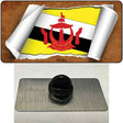 Brunei Flag Scroll Novelty Metal Hat Pin