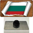 Bulgaria Flag Scroll Novelty Metal Hat Pin