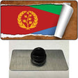 Eritrea Flag Scroll Novelty Metal Hat Pin