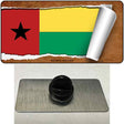 Guinea-Bissau Flag Scroll Novelty Metal Hat Pin