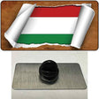 Hungary Flag Scroll Novelty Metal Hat Pin