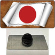 Japan Flag Scroll Novelty Metal Hat Pin