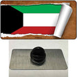 Kuwait Flag Scroll Novelty Metal Hat Pin