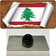 Lebanon Flag Scroll Novelty Metal Hat Pin