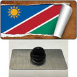 Namibia Flag Scroll Novelty Metal Hat Pin