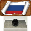 Russia Flag Scroll Novelty Metal Hat Pin