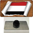 Yemen Flag Scroll Novelty Metal Hat Pin