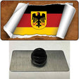 Germany Coat of Arms Flag Scroll Novelty Metal Hat Pin