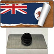 Tasmania Flag Scroll Novelty Metal Hat Pin