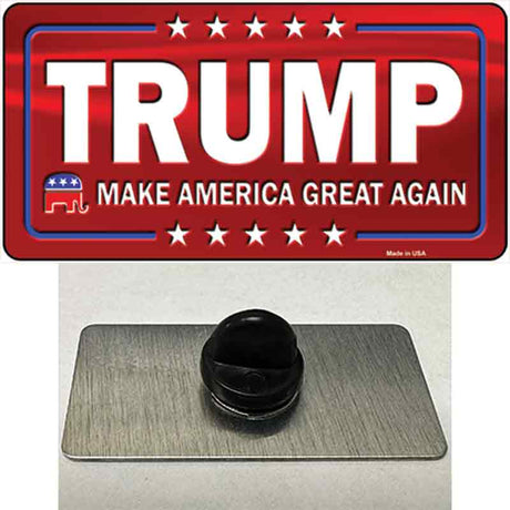 Trump Red Novelty Metal Hat Pin