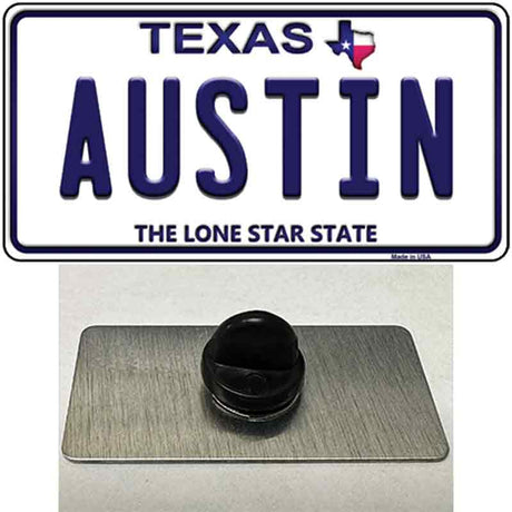 Austin Texas Novelty Metal Hat Pin