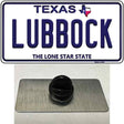 Lubbock Texas Novelty Metal Hat Pin