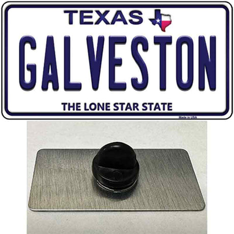 Galveston Texas Novelty Metal Hat Pin