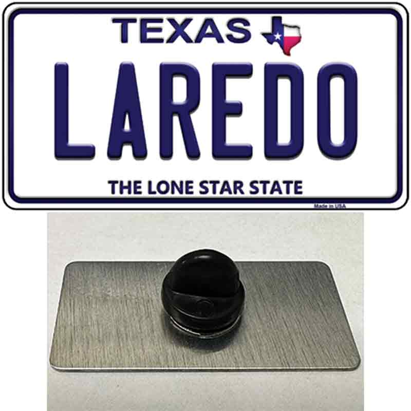 Laredo Texas Novelty Metal Hat Pin