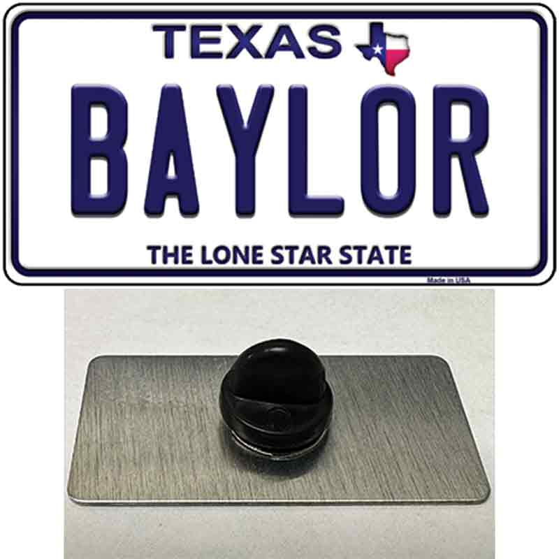 Baylor Texas Novelty Metal Hat Pin