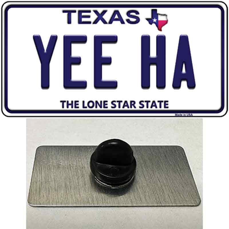 Yee Ha Texas Novelty Metal Hat Pin