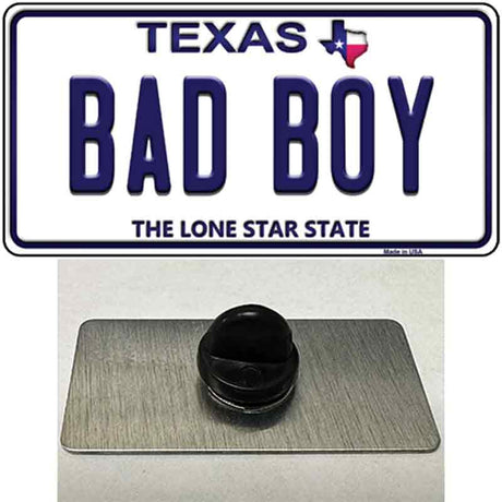 Bad Boy Texas Novelty Metal Hat Pin