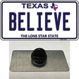 Believe Texas Novelty Metal Hat Pin