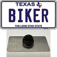 Biker Texas Novelty Metal Hat Pin