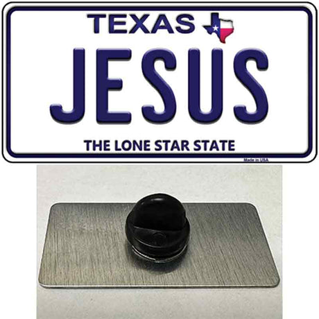 Jesus Texas Novelty Metal Hat Pin