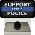 Support Our Police Novelty Metal Hat Pin