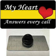 My Heart Answers Every Call Novelty Metal Hat Pin