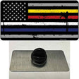 American Flag Police / Fire / EMS Novelty Metal Hat Pin