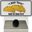 Tacos Novelty Metal Hat Pin